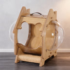Transparent Capsule Extra-Large Bed Multi-Functional Scratching Post Cat House