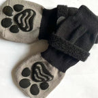Dog & Cat Waterproof Sock Shoes 4-Pack — 2 Patterns, Sizes XS–XL