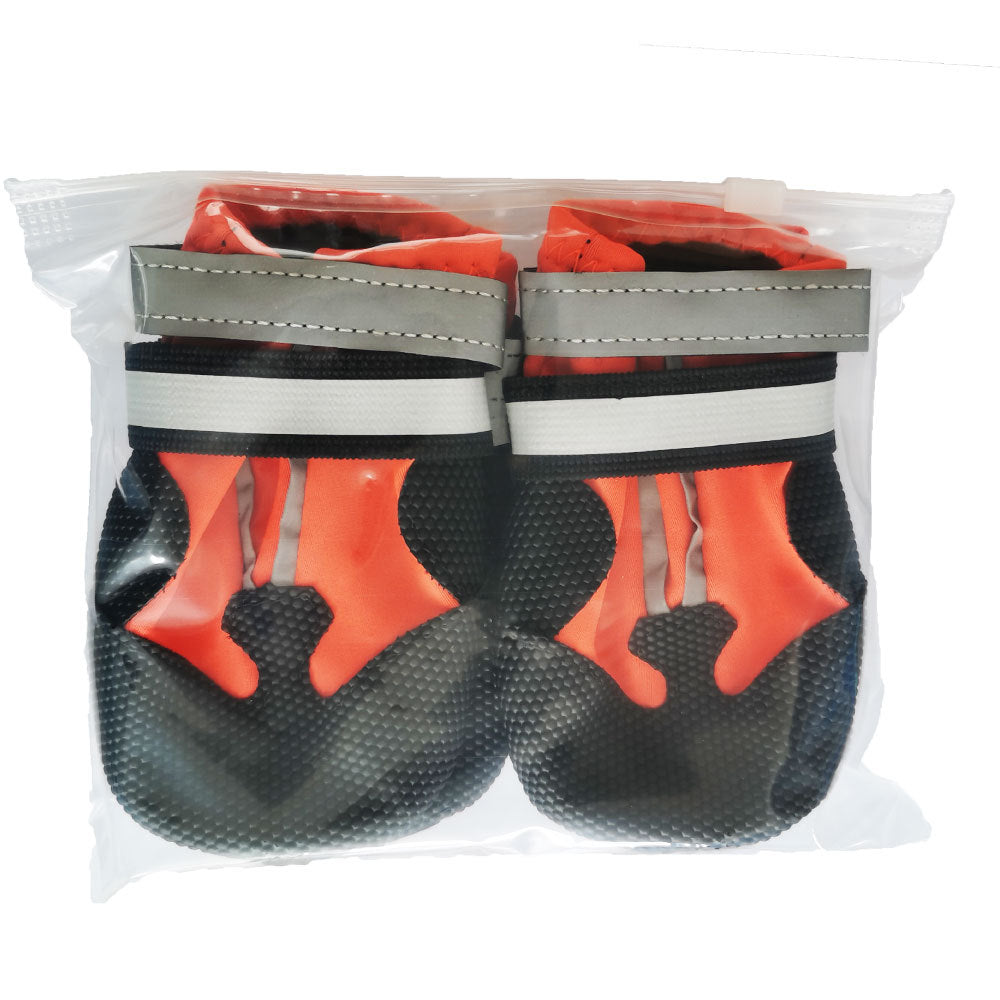 DiWater-Resistant Dog Boots For Medium Large Dogs,Non-Slip Dog Shoes For Winter Snow,Lightweight Paw Protector For Cold Pavement,Soft Dog Booties For Outdoor Walking Indoor Hardfloors