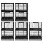 31" Two-Tier Dog Crate 46A