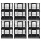 31" Two-Tier Dog Crate 46A