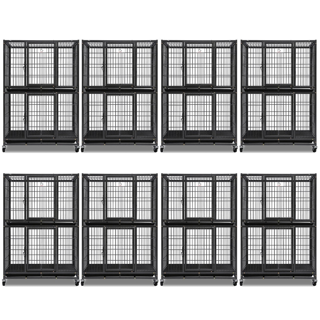 31" Two-Tier Dog Crate 46A