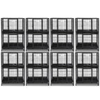 31" Two-Tier Dog Crate 46A