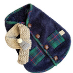 For Autumn And Winter, Puppies, Two-legged Vests, Small And Medium-sized Dogs, Fleece Jackets, Cat Coats, Scarves, Pet Clothes