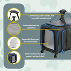Rolling Rover Airline Compliant Expandable Wheeled Pet Carrier