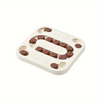 Interactive Slow Food Bowl For Pets For Dogs And Cats Training And Slow Feeding Assistant Non-electric Plastic Intelligence Game Stimulates Intelligence And Good Habits Multi-stage Challenge, Foo
