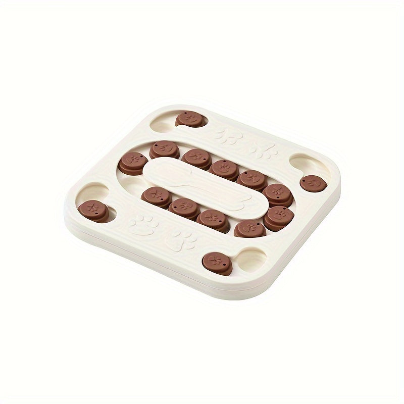 Interactive Slow Food Bowl For Pets For Dogs And Cats Training And Slow Feeding Assistant Non-electric Plastic Intelligence Game Stimulates Intelligence And Good Habits Multi-stage Challenge, Foo