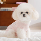 Spring And Summer Dogs, Small And Medium-sized Dogs, Simple And Fashionable Fabric Label Baby Belly Clothes, Cat Four-legged Air-conditioned Suits, Pet Clothes
