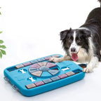 Pet Dog Puzzle Toy Interactive Eat Slowly Feeder Food Dispenser Pet Improve IQ Slowly Eating Bowl NonSlip Cat Dog Training Game