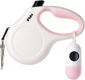 Retractable Dog Leash 16ft For Small Dogs Reflective Anti Slip Handle Bags