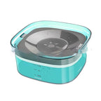 70oz Dog Water Bowl Large Capacity Spill Proof Dog Bowl Transparent 2L Visible Water Level Slow Drinking Bowl For Dogs And Cats Pet Products