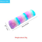 Rainbow Long Plush Cat Pillow Pet Toy