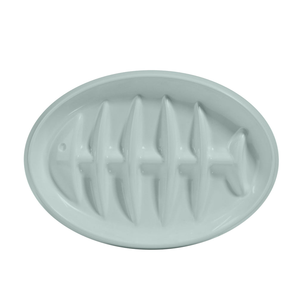 Cat Slow Feeder Bowl Slow Feed Cat Dish Fishbone Cat Slow Feeder Small Interactive Dog Feeder Dish Anti Gulping Pet Bowl For Cat And Dog Slow Eating To Against Bloat