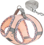 Dog Harness and Leash Set No Pull Reflective Step In Adjustable Small Dogs Cats