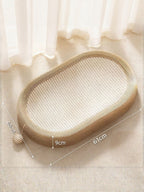 Oval Cat Scratching Bed