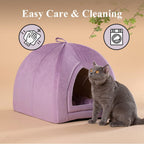 Kasentex Soft Cat Bed - Cozy Pet Bed Cushion
