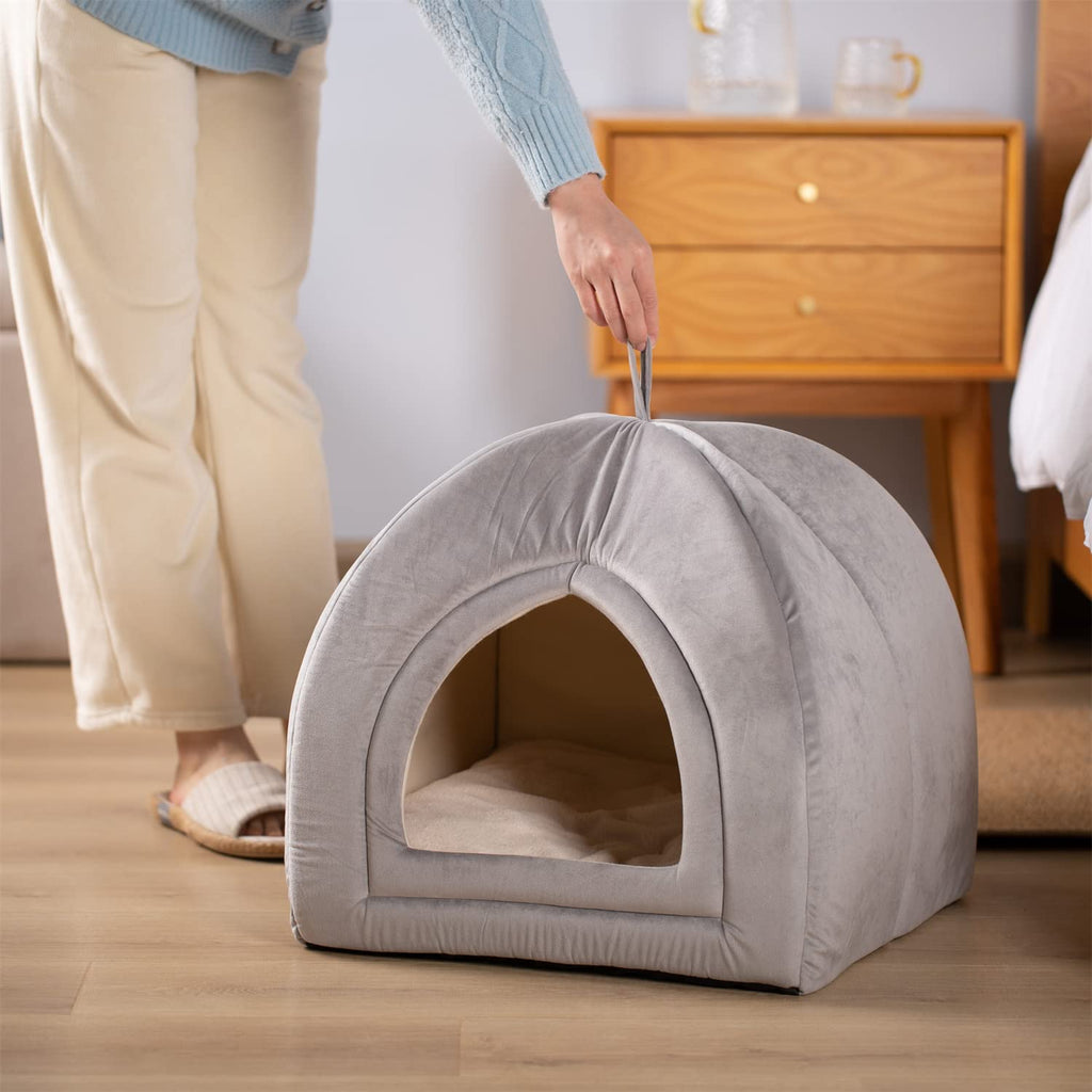 Kasentex Soft Cat Bed - Cozy Pet Bed Cushion