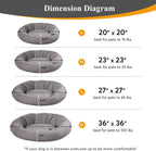 Kasentex Soft Dog Bed - Cozy Pet Bed Cushion