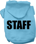 Halloween Pet Costume Hoodie Screen Printed, "Staff"