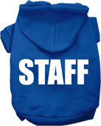 Halloween Pet Costume Hoodie Screen Printed, "Staff"