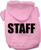 Halloween Pet Costume Hoodie Screen Printed, "Staff"
