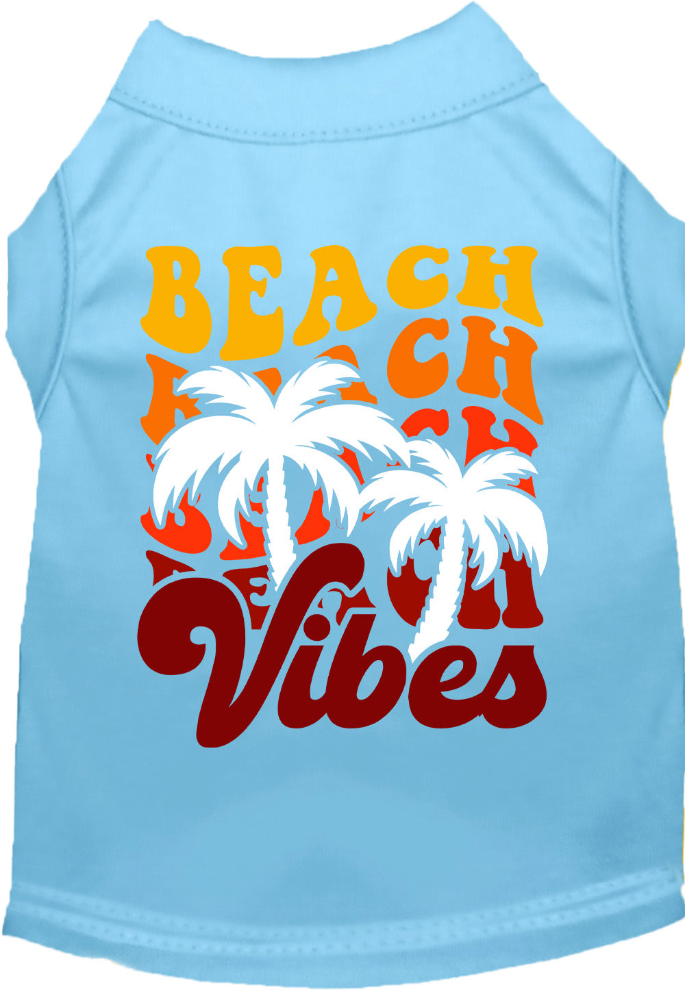 Adorable Cat or Dog Shirt for Pets "Beach Vibes"