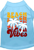 Adorable Cat or Dog Shirt for Pets "Beach Vibes"