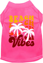Adorable Cat or Dog Shirt for Pets "Beach Vibes"