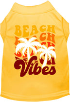 Adorable Cat or Dog Shirt for Pets "Beach Vibes"