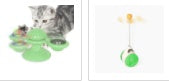 Cat Rotating Windmill Toy – Suction Cup Scratch & Teeth Grinding Toy | 19 Styles
