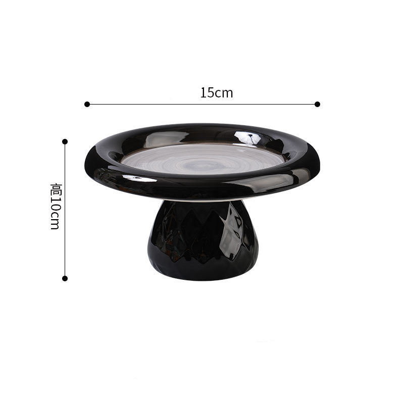 Ceramic Large-diameter Cat Bowl With Neck Protection, Not Easy To Tip Over, Cute Dog Bowl, Cat Canned Food Bowl, Snack Plate, Pet Bowl