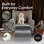 Dog Ramp for Bed Foldable 2 in 1 Stairs Foam Non Slip Pet Steps