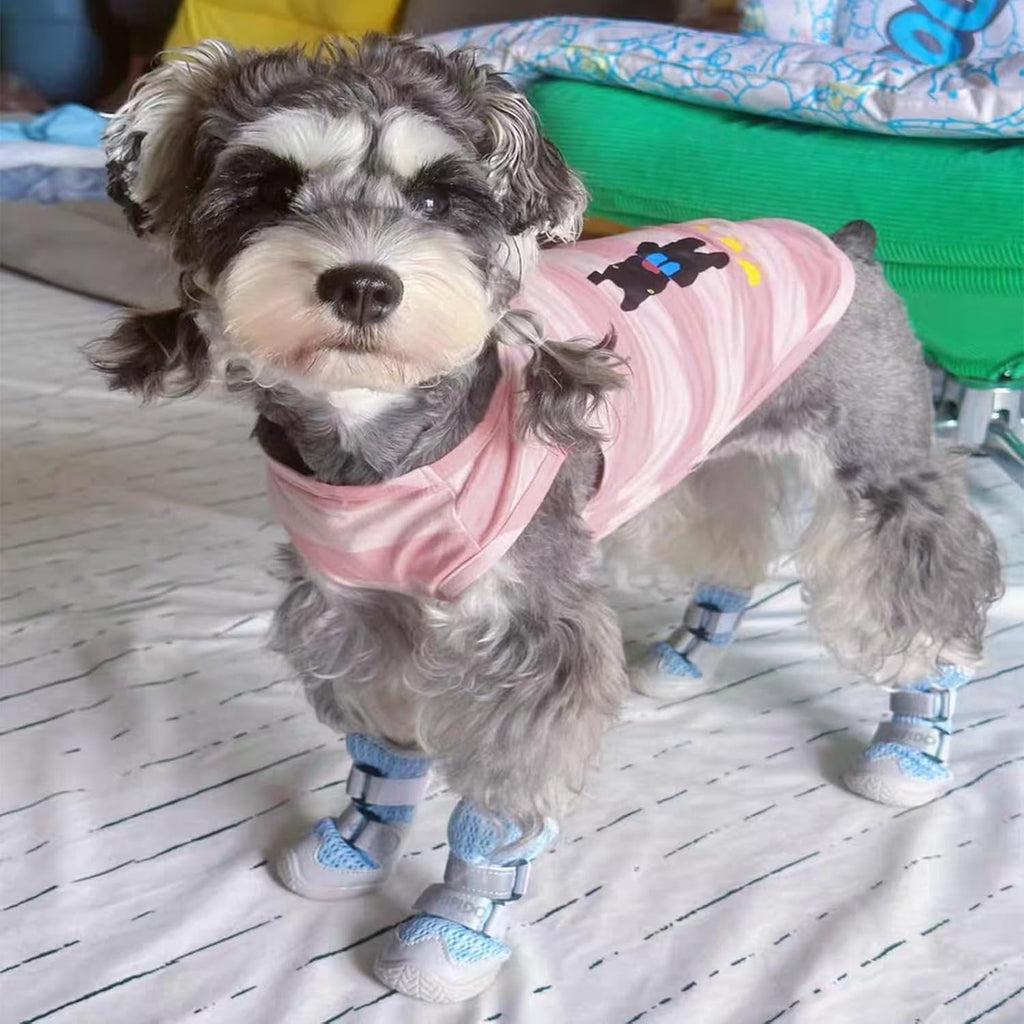 Breathable Mesh Dog Shoes | Non-Slip Summer Pet Boots