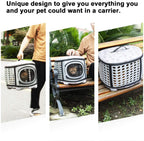 Foldable Pet Dog Cat Puppy Handbag Carrier Cage