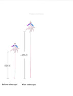 Fairy Feather Retractable Large Fluffy Feather Funny Cat Toy