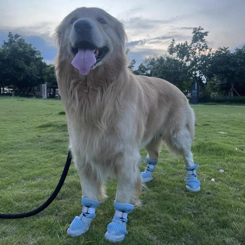 Breathable Mesh Dog Shoes | Non-Slip Summer Pet Boots