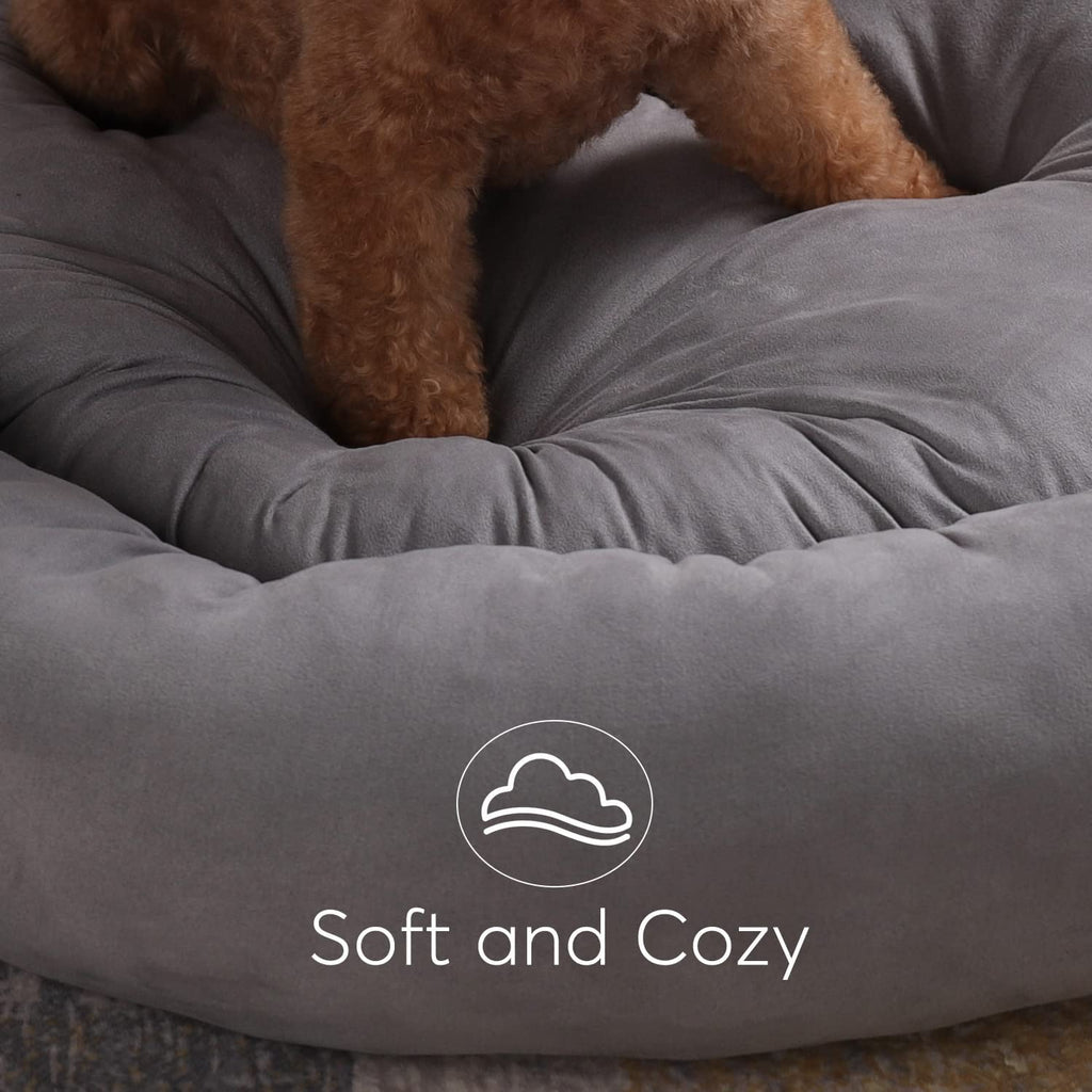Kasentex Soft Dog Bed - Cozy Pet Bed Cushion