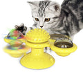 Cat Rotating Windmill Toy – Suction Cup Scratch & Teeth Grinding Toy | 19 Styles