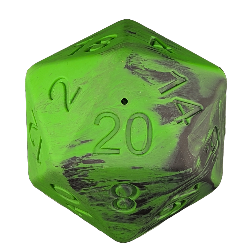 Paw-lymorph Dog Toy: Barbarian Strength D20