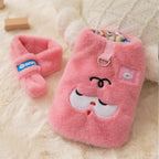 Autumn And Winter Korean Version New Dog Cute Cartoon Little Bear Sportswear Cat Teddy Pet Clothing With Scarf