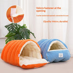 Three Dimensional Fenced Cat Bed Winter Proof Thickened For Warmth