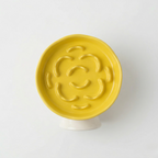 Ceramic Elevated Slow Feeder Bowl