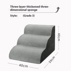 Household Small Dog Stairs Wave Pet Stairs