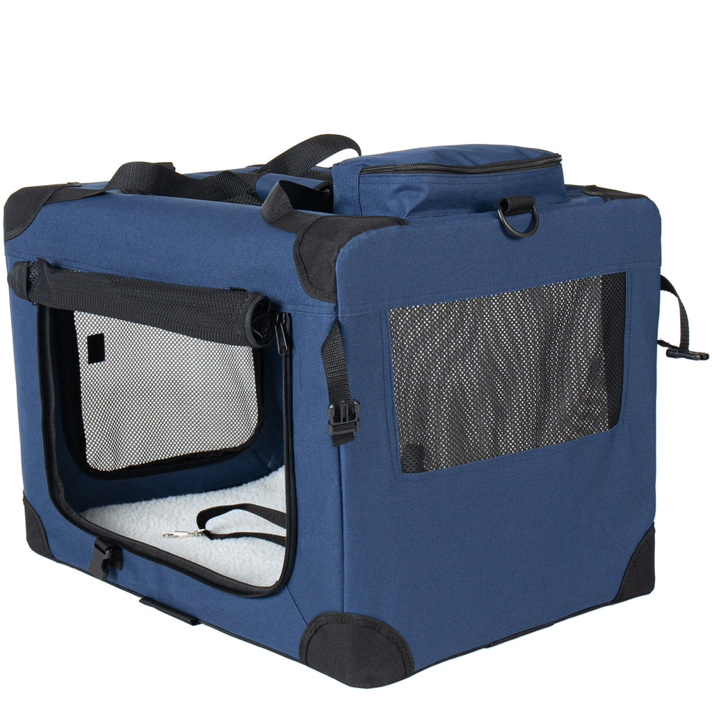 32" Soft Dog Crate - Portable Folding Pet Carrier