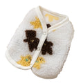 Simple Dog Clothes For Autumn And Winter, Bear Warm Fleece Jackets, Sweaters, Vests, Teddy Cat Two-legged Coats, Pet Clothes