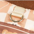 Thick And Warm Two-legged Cotton-padded Clothes For Cats In Autumn And Winter, Fully Printed Retro And Traceable Vests. Dog Pet Clothing