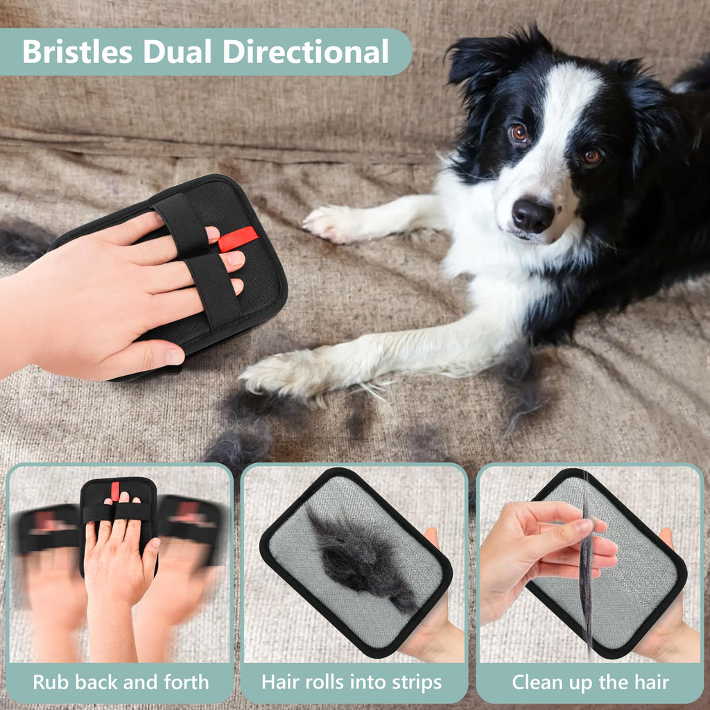 TEHAYSH Pet Hair Removal Glove Electrostatic Mitt for Dog Cat Hair 1 PCS