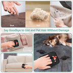 TEHAYSH Pet Hair Removal Glove Electrostatic Mitt for Dog Cat Hair 1 PCS