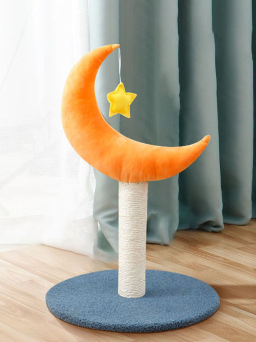 Cat Scratching Post with Cat Bed and Toy