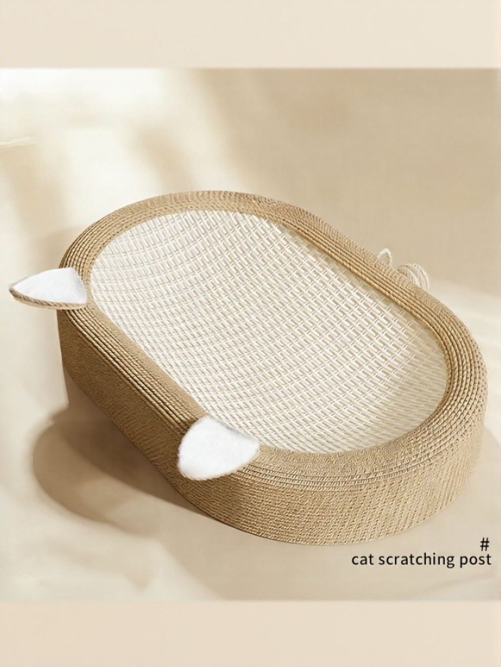 Oval Cat Scratching Bed